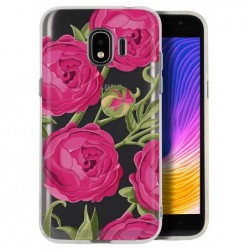Coque rose vr pour Samsung J4