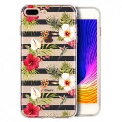 Coque multi roses blanches...