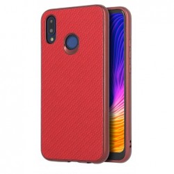 Coque carbone sport rouge...