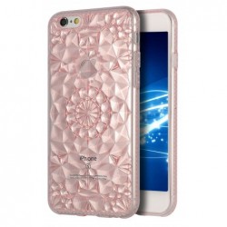 Coque Cristal Rose pour...