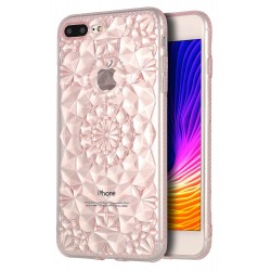 Coque Cristal Rose Clair...