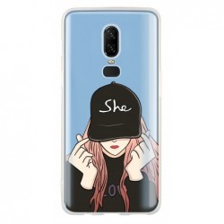 Coque girl casquette...