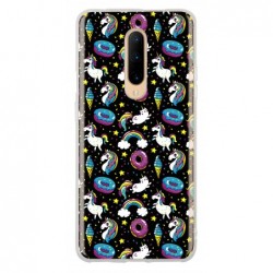 Coque multi licornes donuts...