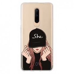 Coque girl casquette...