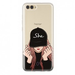 Coque girl casquette...