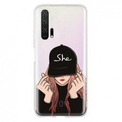 Coque girl casquette...