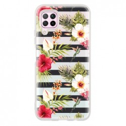 Coque multi roses blanches...