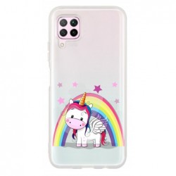 Coque licorne arc en ciel...