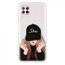 Coque girl casquette...