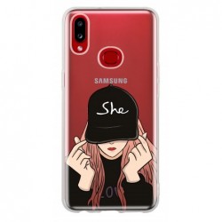 Coque girl casquette...