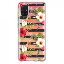 Coque multi roses blanches...