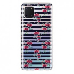 Coque roses traits noirs...