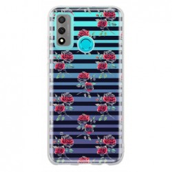 Coque roses traits noirs...