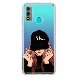 Coque girl casquette...