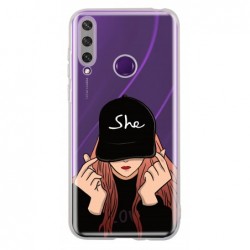 Coque girl casquette...