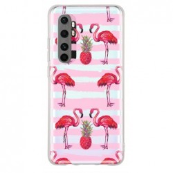 Coque flamants traits roses...