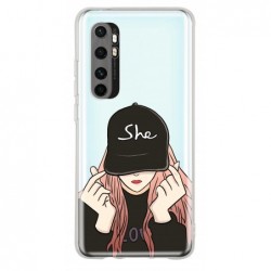 Coque girl casquette...