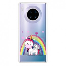 Coque licorne arc en ciel...