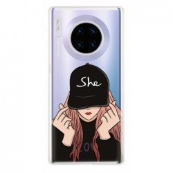 Coque girl casquette...