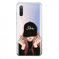 Coque girl casquette...