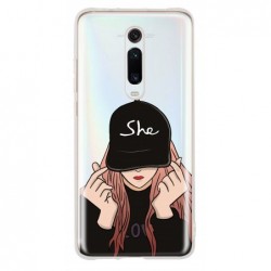 Coque girl casquette...