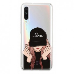 Coque girl casquette...