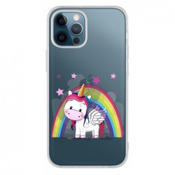 Coque licorne arc en ciel...