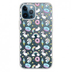 Coque licorne chat donuts...