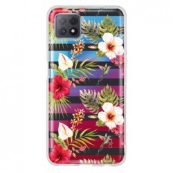 Coque multi roses blanches...