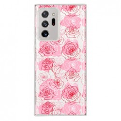 Coque rose graphique pour...