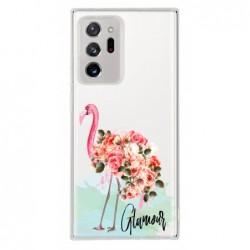 Coque flamant glamour pour...