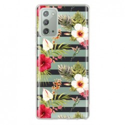 Coque multi roses blanches...