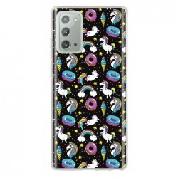 Coque multi licornes donuts...