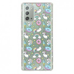 Coque licorne chat donuts...