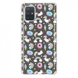 Coque multi licornes donuts...