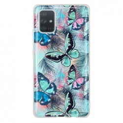 Coque papillons multi...