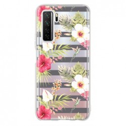 Coque multi roses blanches...