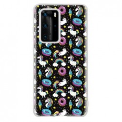 Coque multi licornes donuts...