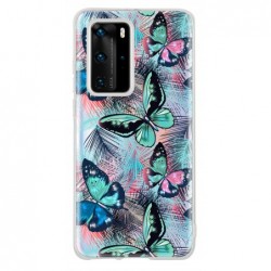 Coque papillons multi...