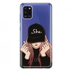 Coque girl casquette...