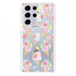 Coque multi cones fleuris...