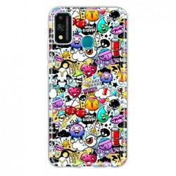 Coque papillons multi...