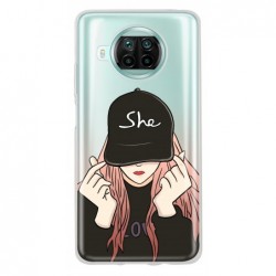 Coque girl casquette...