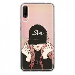 Coque girl casquette...