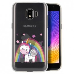 Coque Licorne arc en ciel...