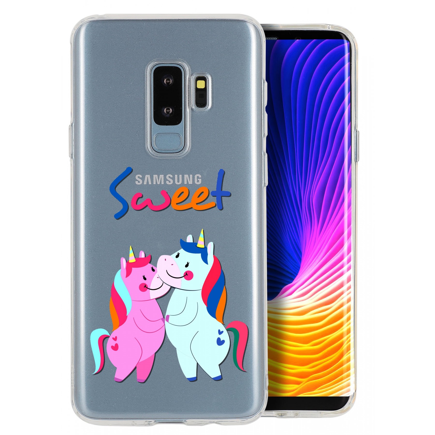 بخور الكتروني Coque Licorne Sweet pour Samsung S9 plus